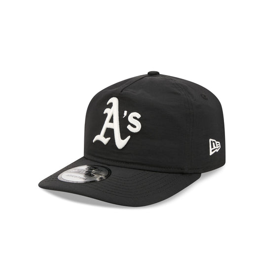 Athletics Black Nylon 19TWENTY Adjustable Hat - New Era Cap