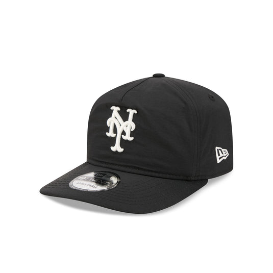 New York Mets Black Nylon 19TWENTY Adjustable Hat - New Era Cap