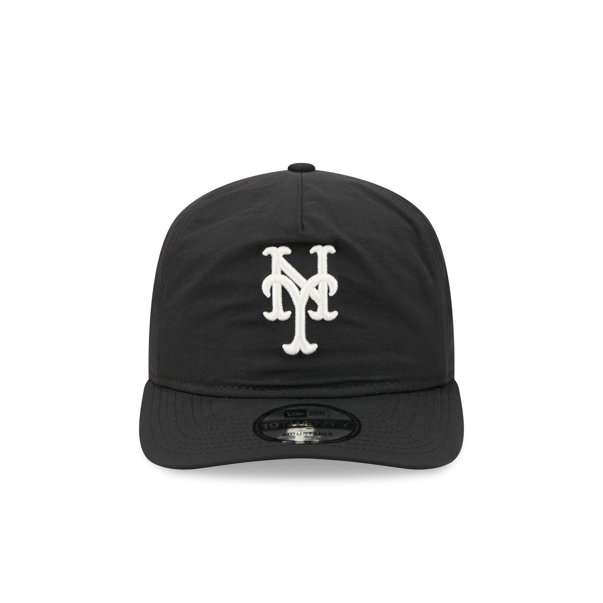 New York Mets Black Nylon 19TWENTY Adjustable Hat – New Era Cap