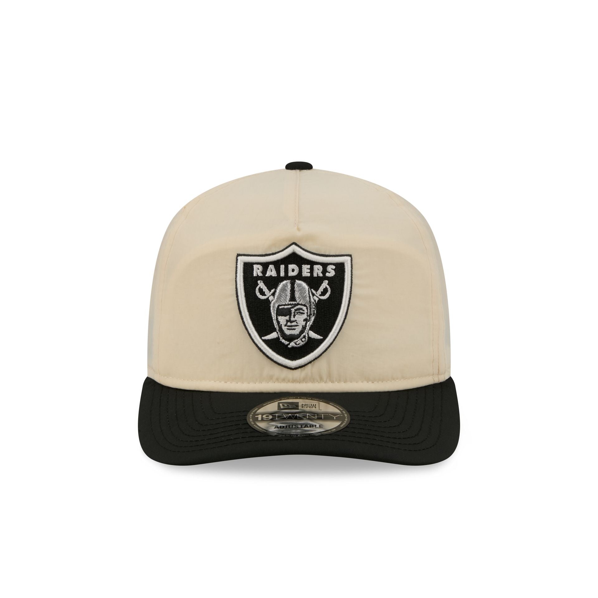 Las Vegas Raiders Chrome Nylon 19TWENTY Adjustable Hat – New Era Cap