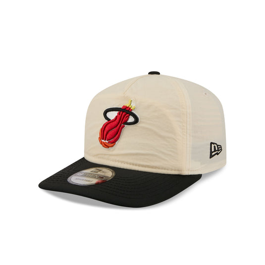 Miami Heat Chrome Nylon 19TWENTY Adjustable Hat - New Era Cap