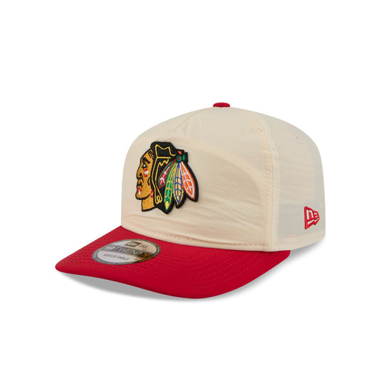 Chicago Blackhawks Chrome Nylon 19TWENTY Adjustable Hat - New Era Cap
