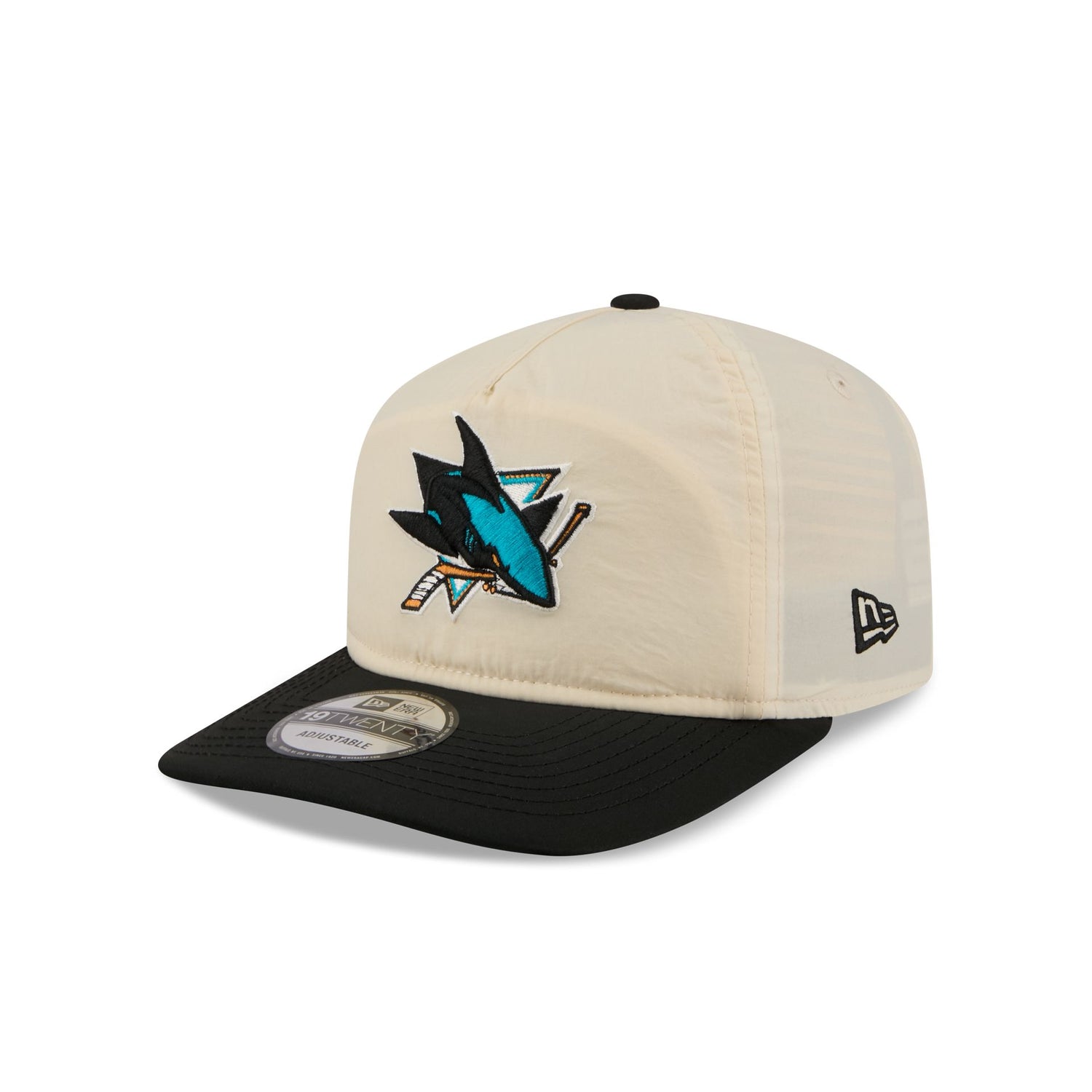 San Jose Sharks Chrome Nylon 19TWENTY Adjustable Hat