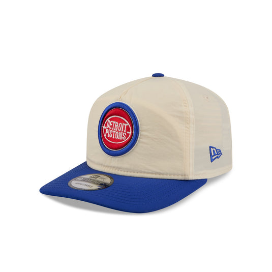 Detroit Pistons Chrome Nylon 19TWENTY Adjustable Hat - New Era Cap