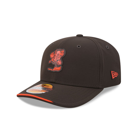 Cleveland Browns 2026 Sideline Historic 9SEVENTY Stretch-Snap Hat - New Era Cap