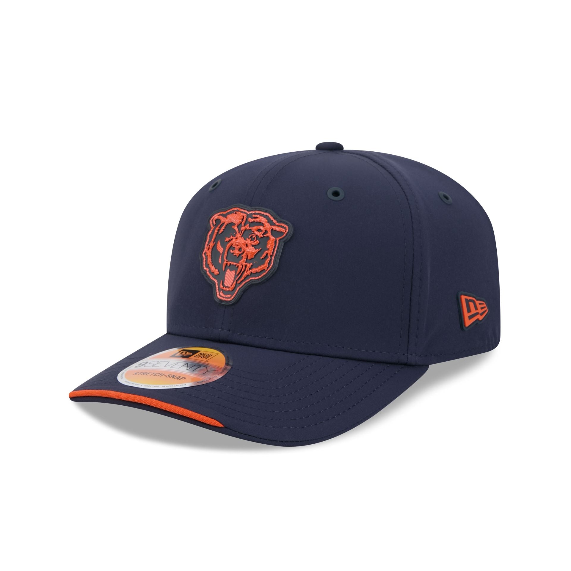 Chicago Bears 2026 Sideline Historic 9SEVENTY Stretch-Snap Hat