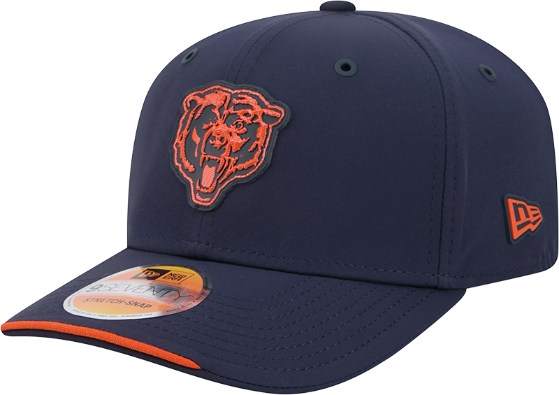Chicago Bears 2026 Sideline Historic 9SEVENTY Stretch-Snap Hat