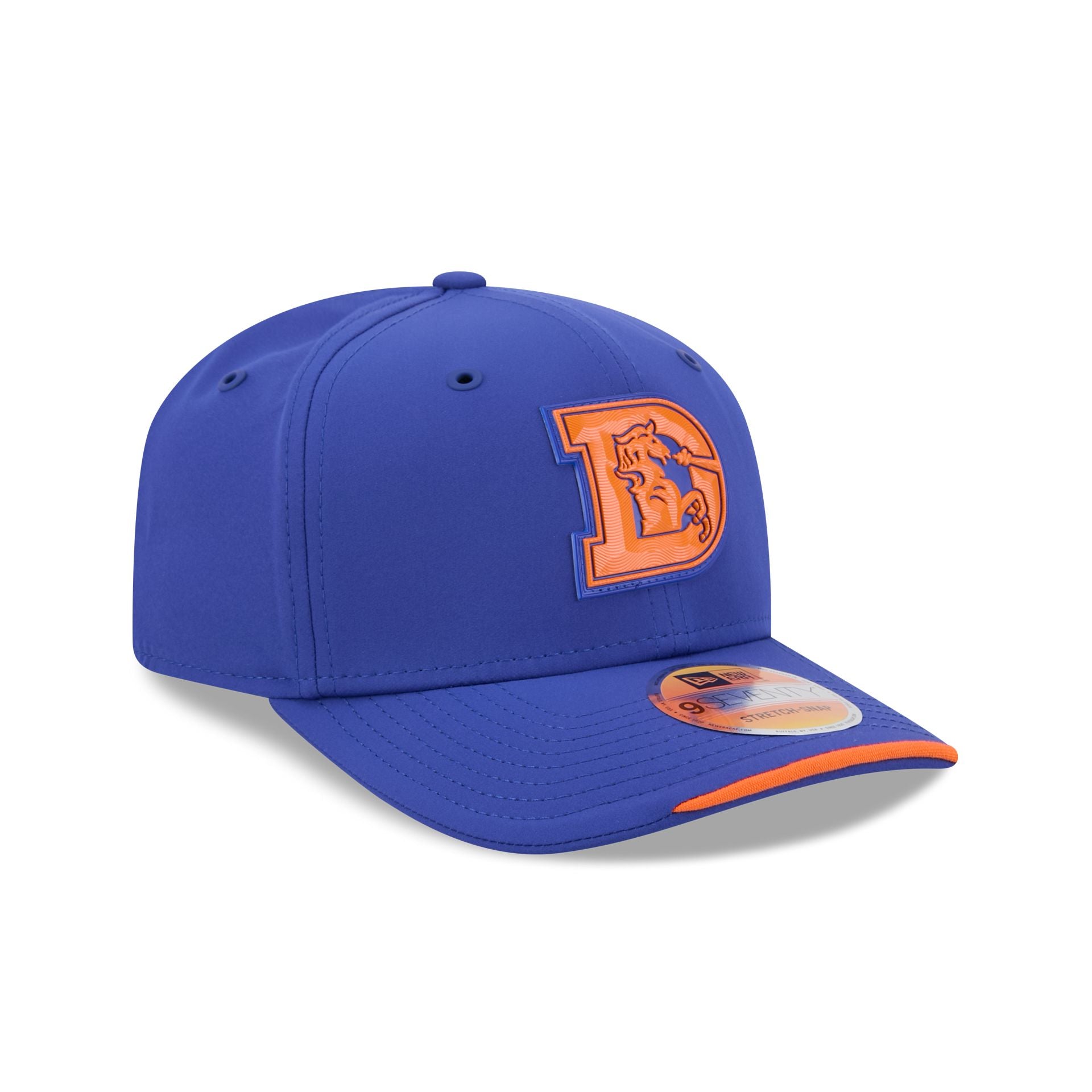 Denver Broncos 2026 Sideline Historic 9SEVENTY Stretch-Snap Hat
