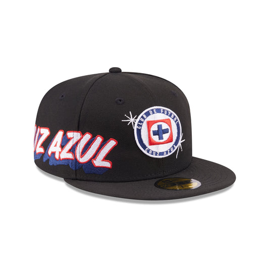 Cruz Azul Wordmark Side 59FIFTY Fitted Hat - New Era Cap