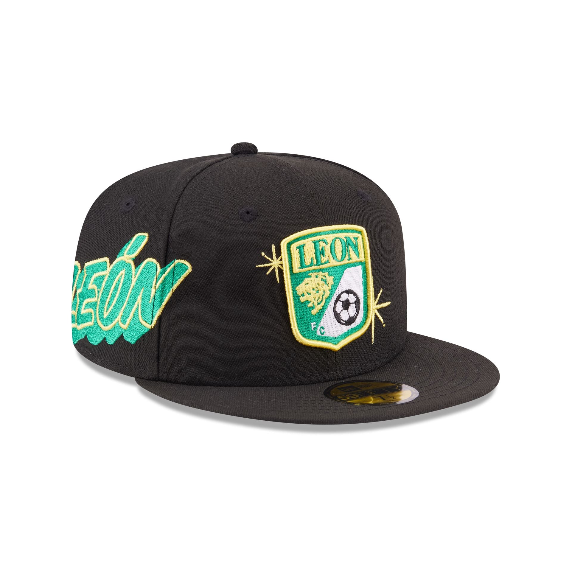Club León Wordmark Side 59FIFTY Fitted Hat