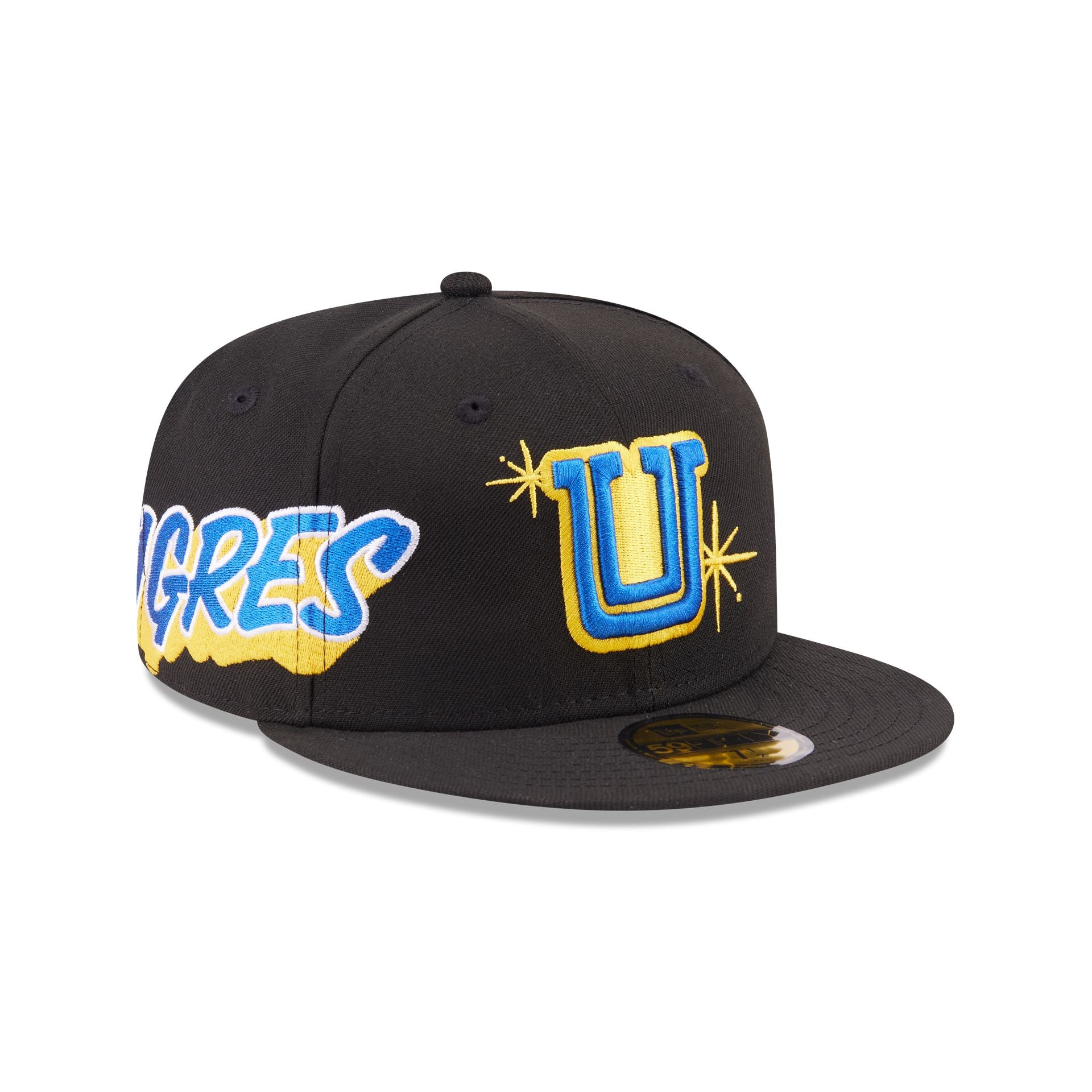 Club Tigres UANL Wordmark Side 59FIFTY Fitted Hat
