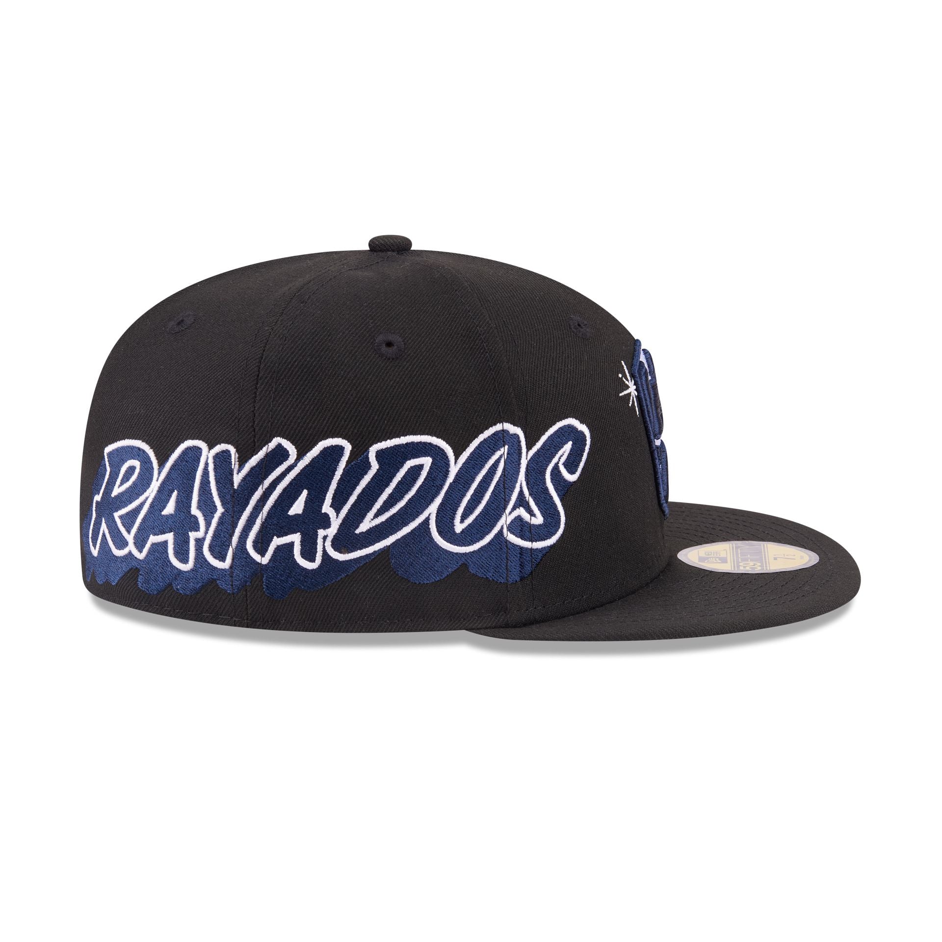 Rayados Wordmark Side 59FIFTY Fitted Hat