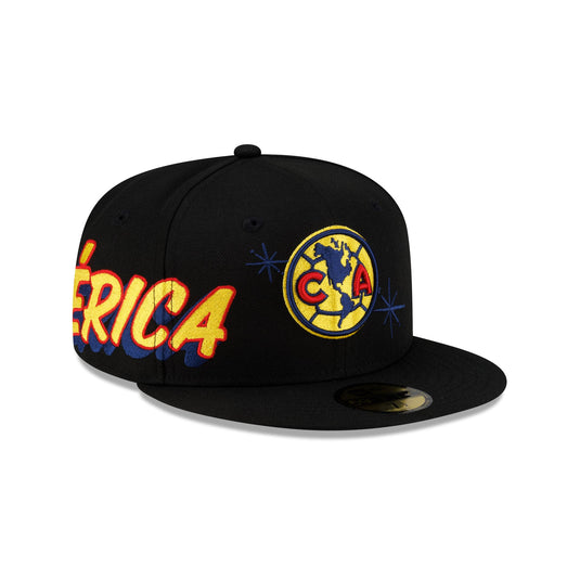 Club América Wordmark Side 59FIFTY Fitted Hat - New Era Cap