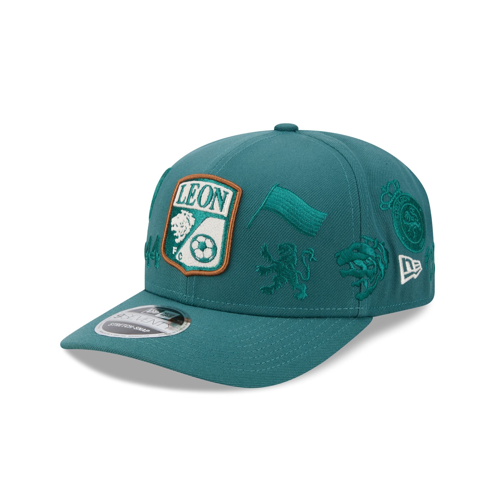 Club León All-Over 9SEVENTY Stretch-Snap Hat