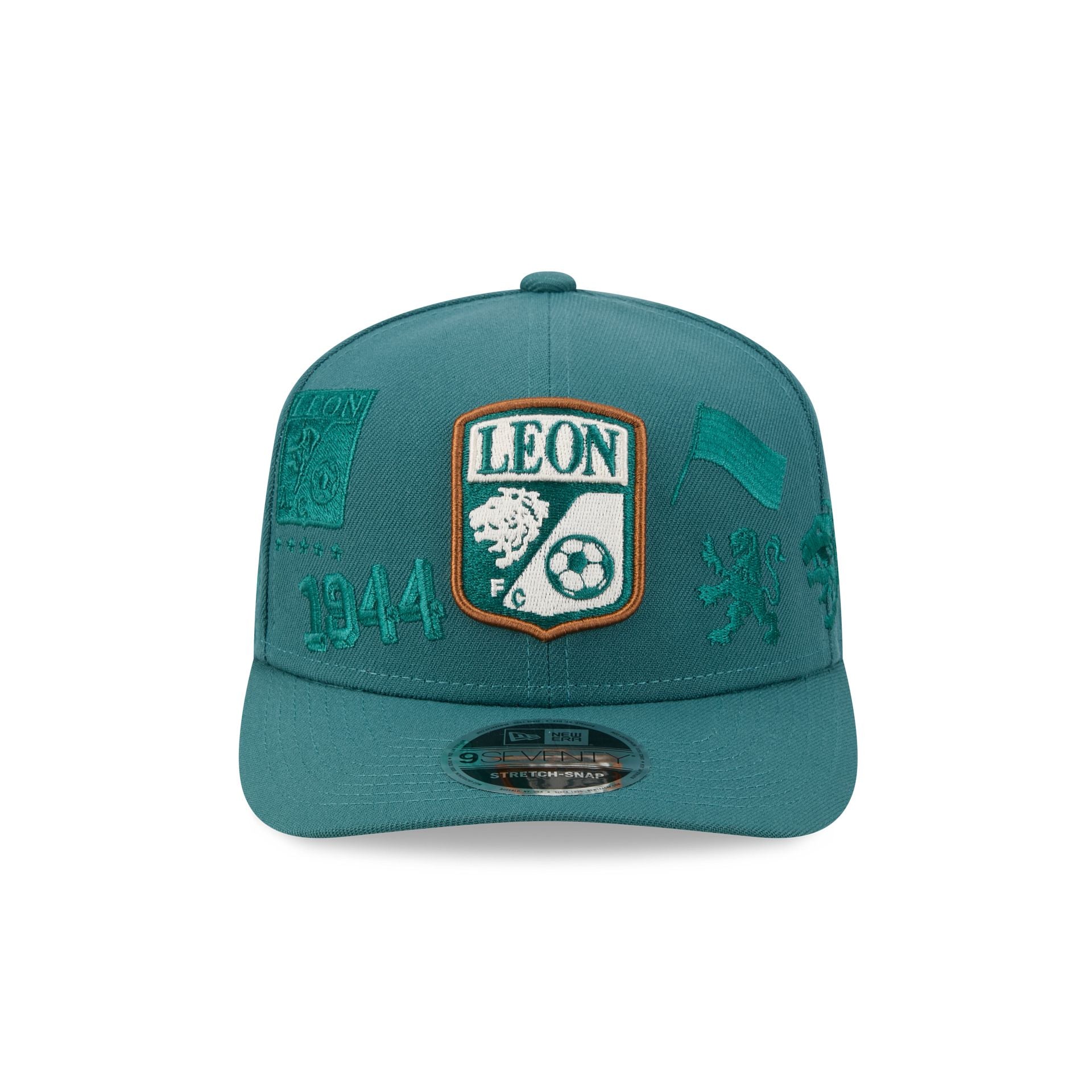 Club León All-Over 9SEVENTY Stretch-Snap Hat