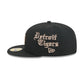 Detroit Tigers Gothic Lettering 59FIFTY Fitted Hat