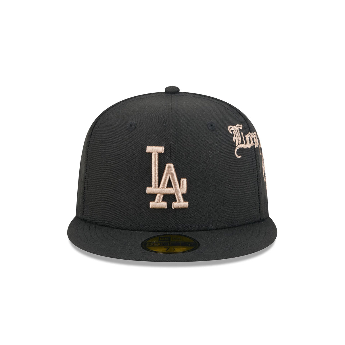 Los Angeles Dodgers Gothic Lettering 59FIFTY Fitted Hat