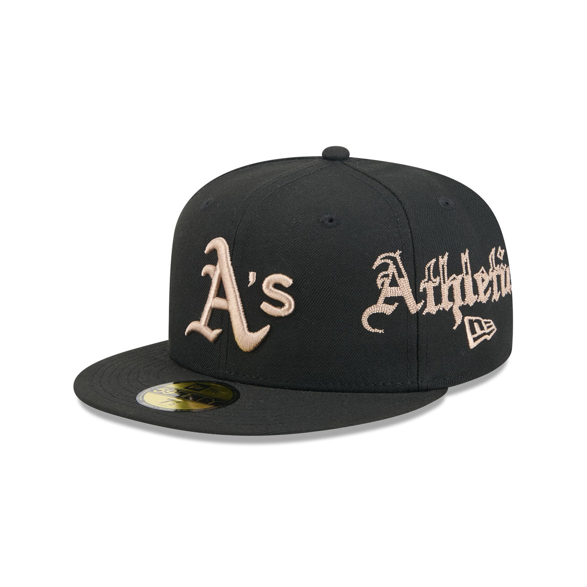 Athletics Gothic Lettering 59FIFTY Fitted Hat