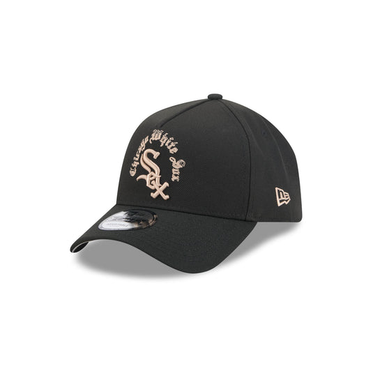 Chicago White Sox Gothic Lettering 9FORTY A-Frame Snapback Hat