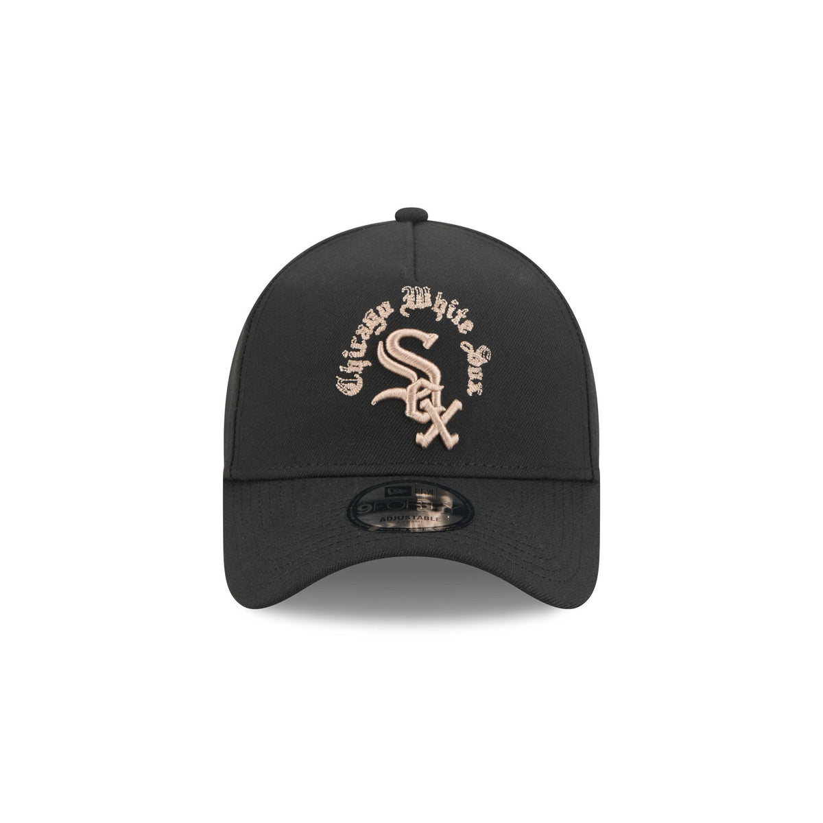 Chicago White Sox Gothic Lettering 9FORTY A-Frame Snapback Hat