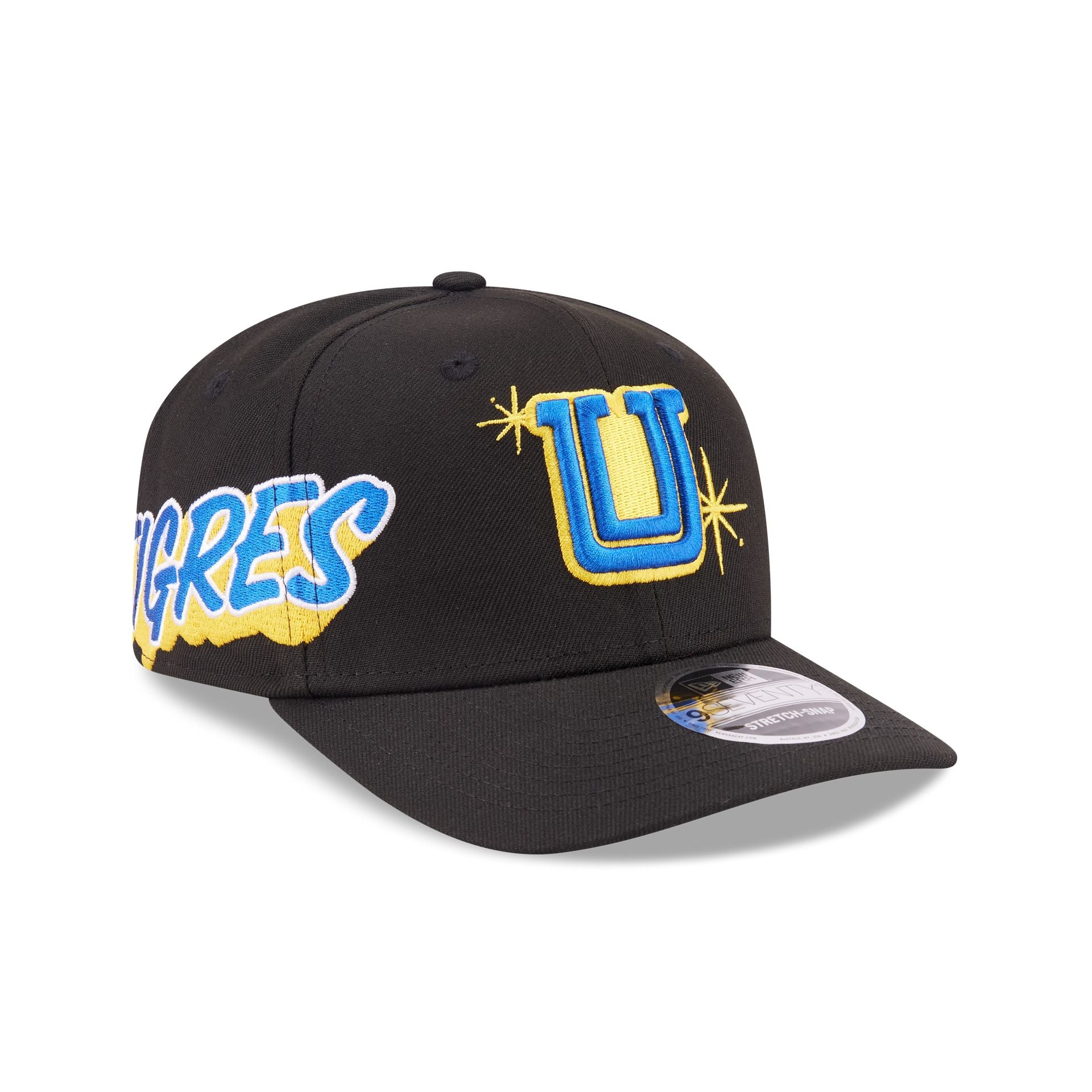 Club Tigres UANL Wordmark Side 9SEVENTY Stretch-Snap Hat