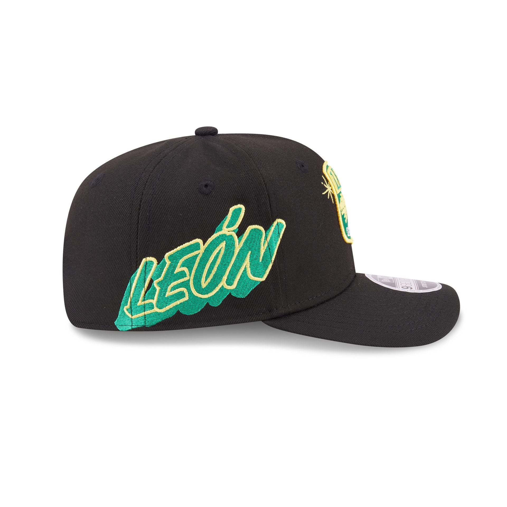 Club León Wordmark Side 9SEVENTY Stretch-Snap Hat