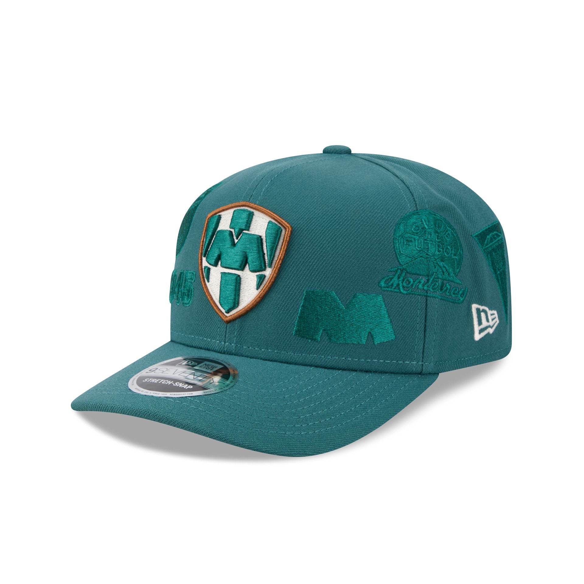 Rayados All-Over 9SEVENTY Stretch-Snap Hat