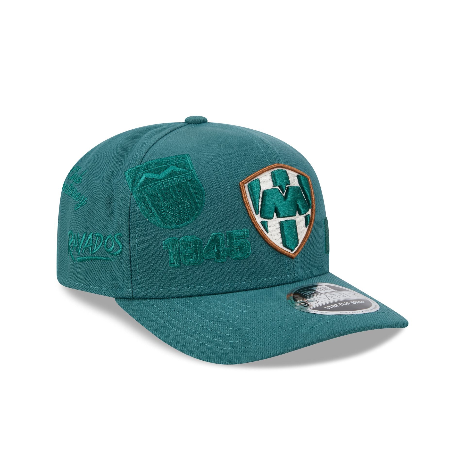 Rayados All-Over 9SEVENTY Stretch-Snap Hat