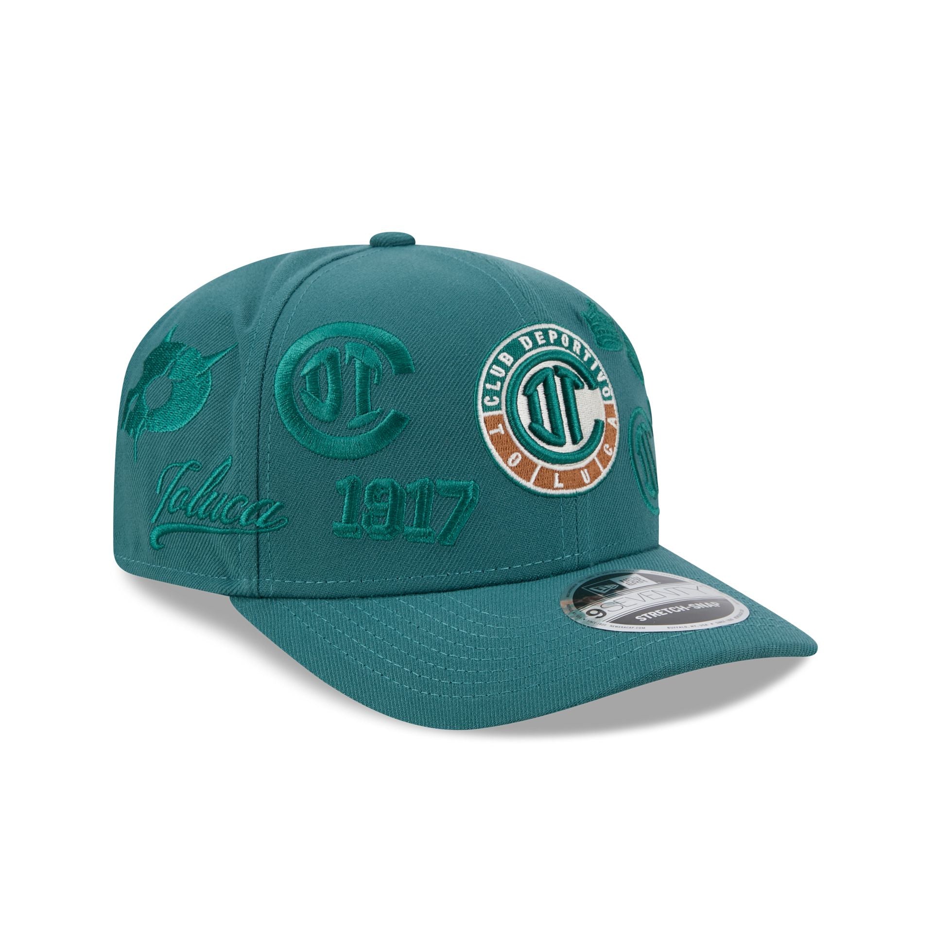 Deportivo Toluca FC All-Over 9SEVENTY Stretch-Snap Hat