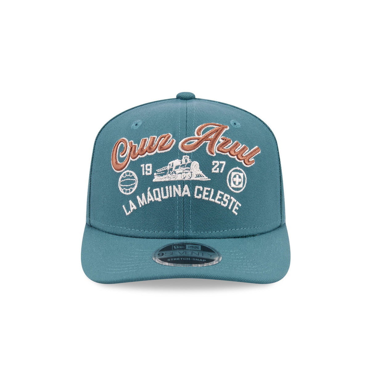 Cruz Azul Scripts Green 9SEVENTY Stretch-Snap Hat