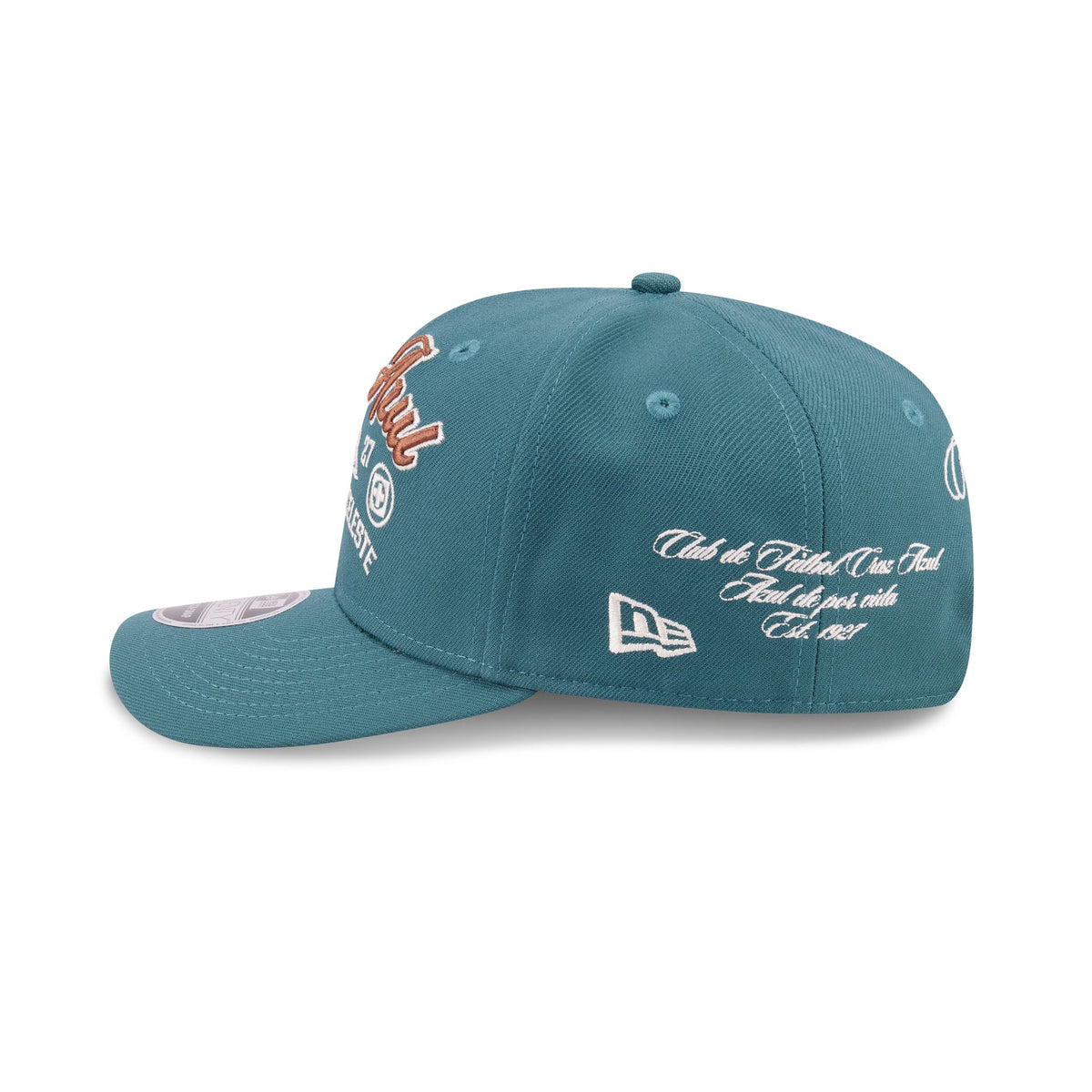 Cruz Azul Scripts Green 9SEVENTY Stretch-Snap Hat