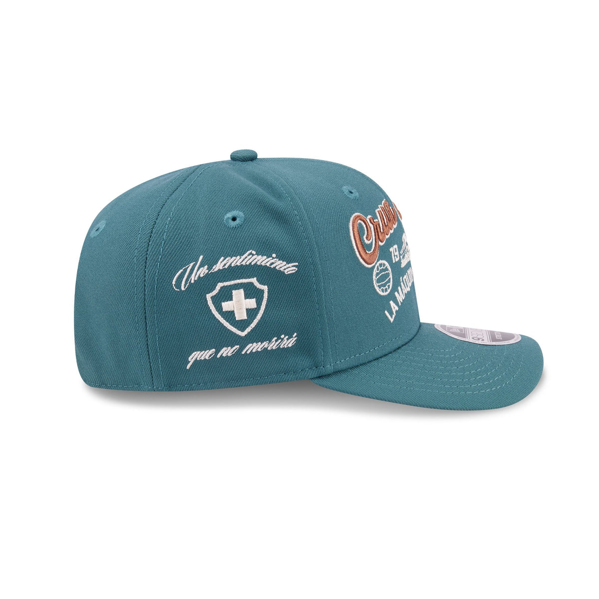 Cruz Azul Scripts Green 9SEVENTY Stretch-Snap Hat