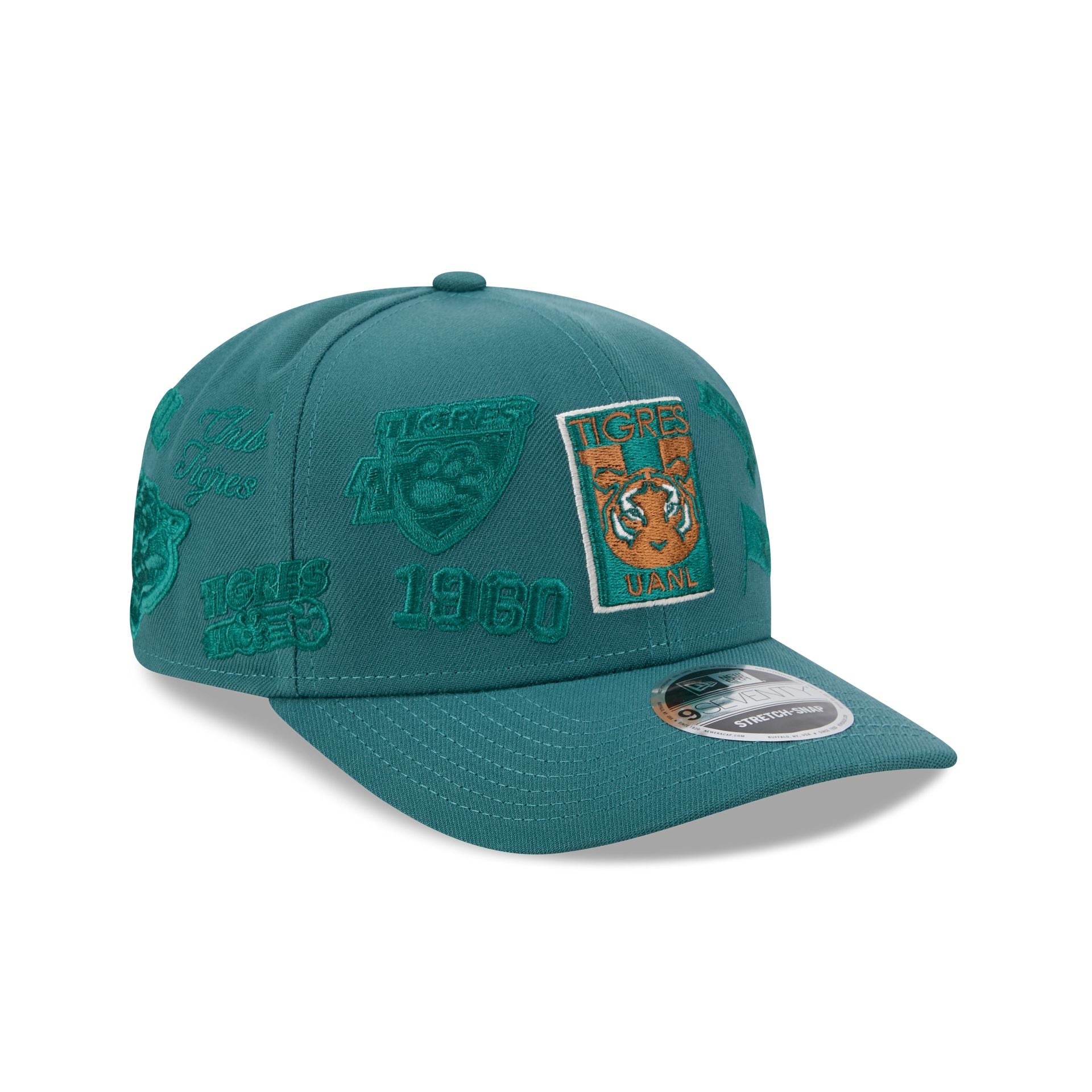 Club Tigres UANL All-Over 9SEVENTY Stretch-Snap Hat