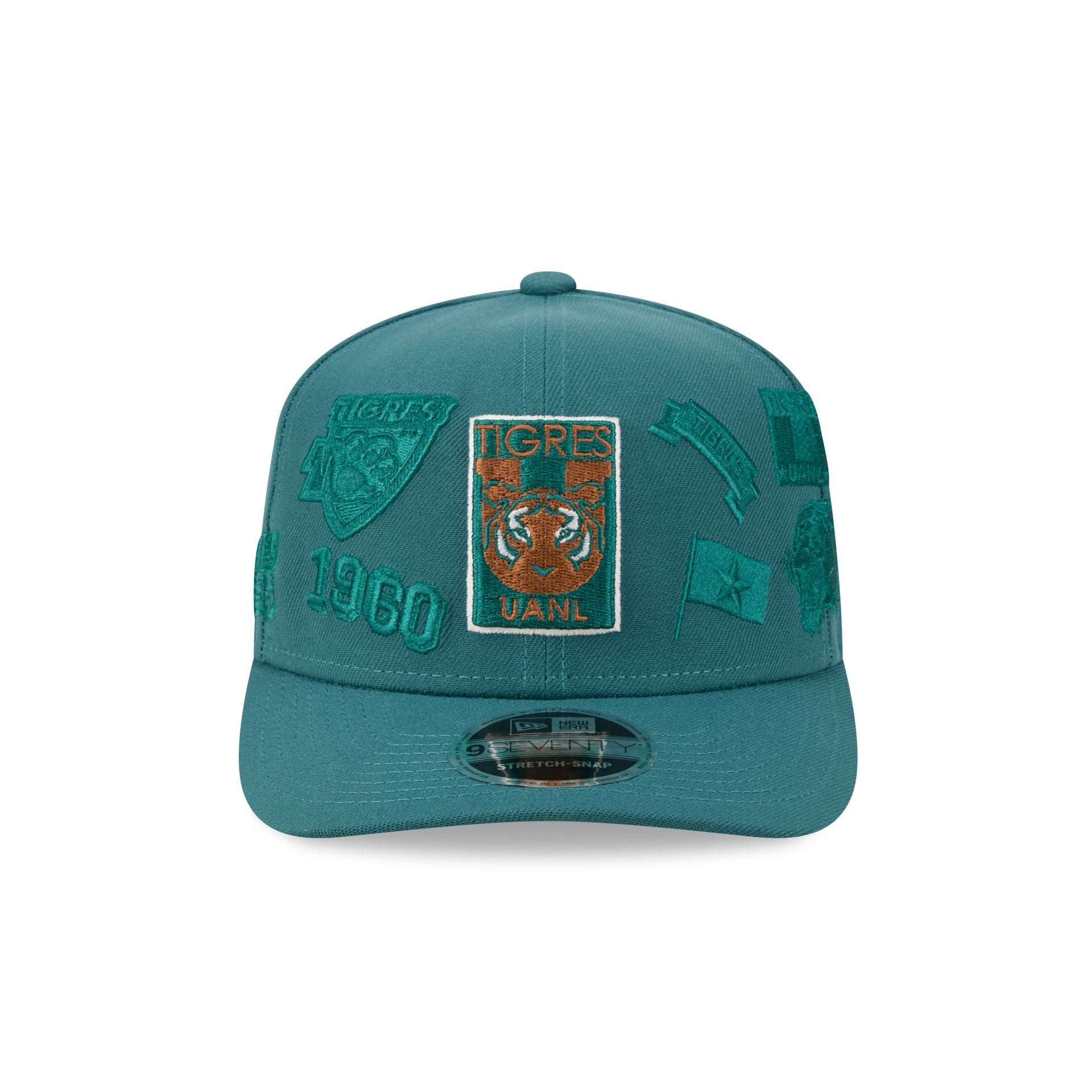 Club Tigres UANL All-Over 9SEVENTY Stretch-Snap Hat