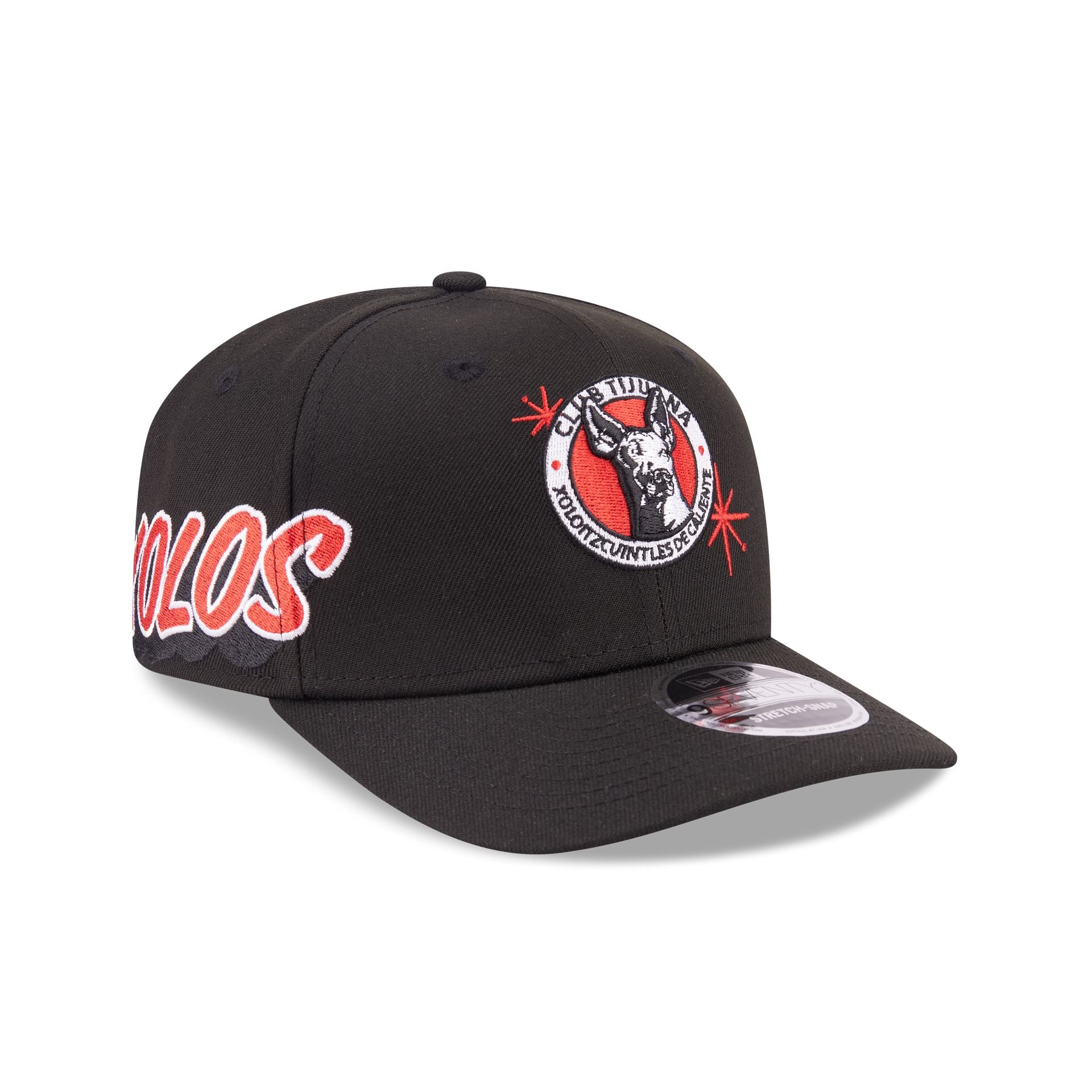 Xolos Wordmark Side 9SEVENTY Stretch-Snap Hat