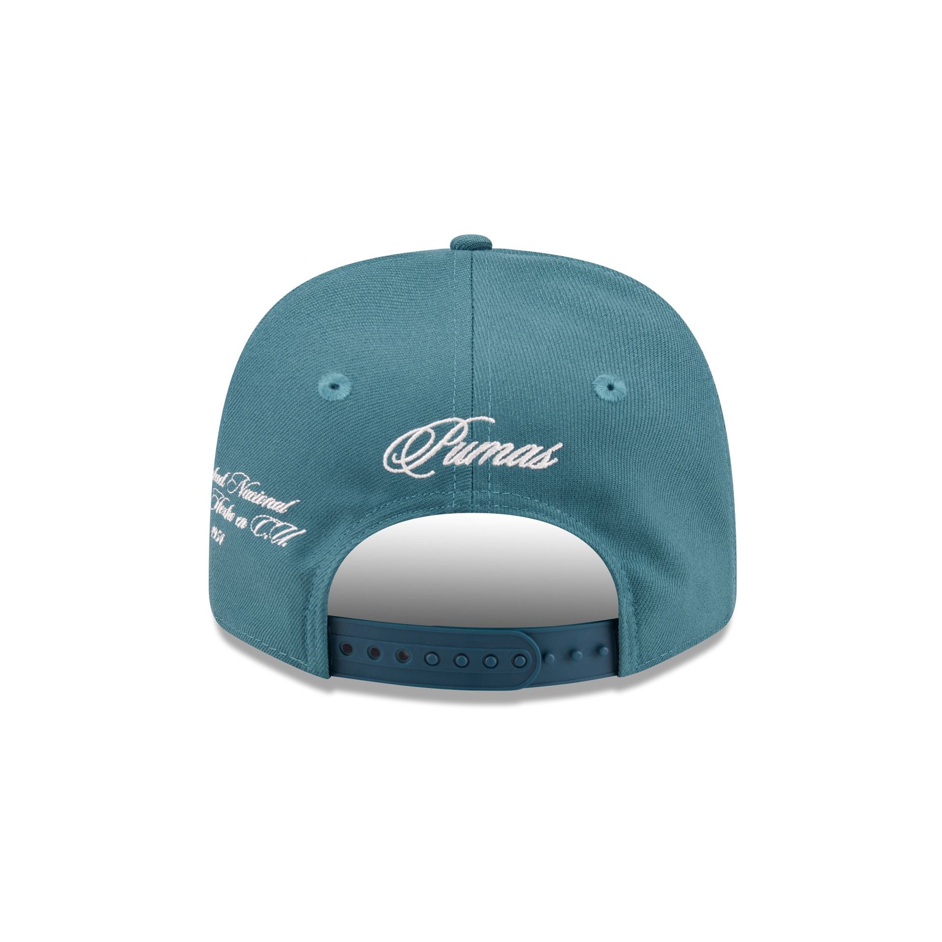 Pumas Scripts Green 9SEVENTY Stretch-Snap Hat