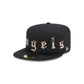 Los Angeles Angels Gothic Lettering Pillbox Hat