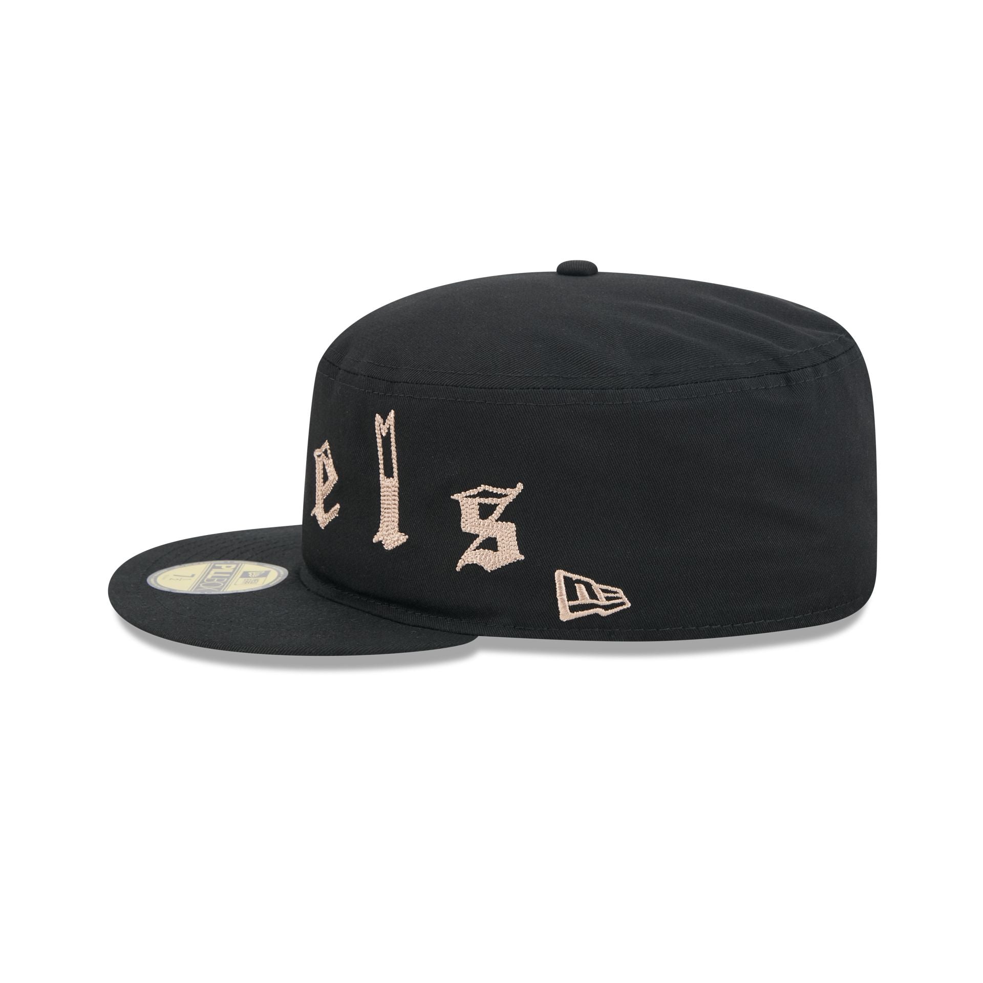 Los Angeles Angels Gothic Lettering Pillbox Hat