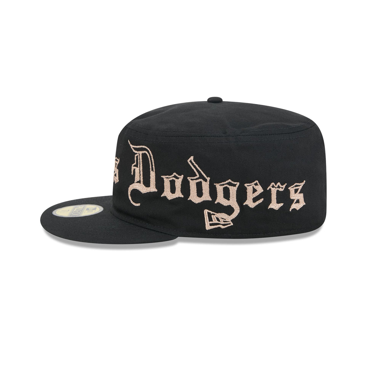Los Angeles Dodgers Gothic Lettering Pillbox Hat