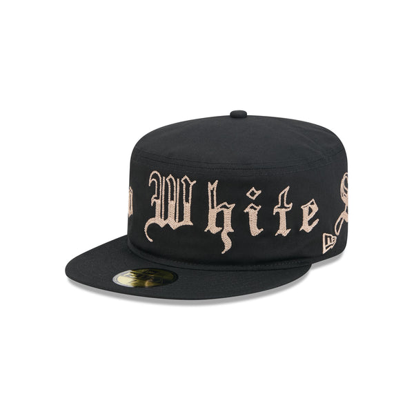 Chicago White Sox Gothic Lettering Pillbox Hat – New Era Cap