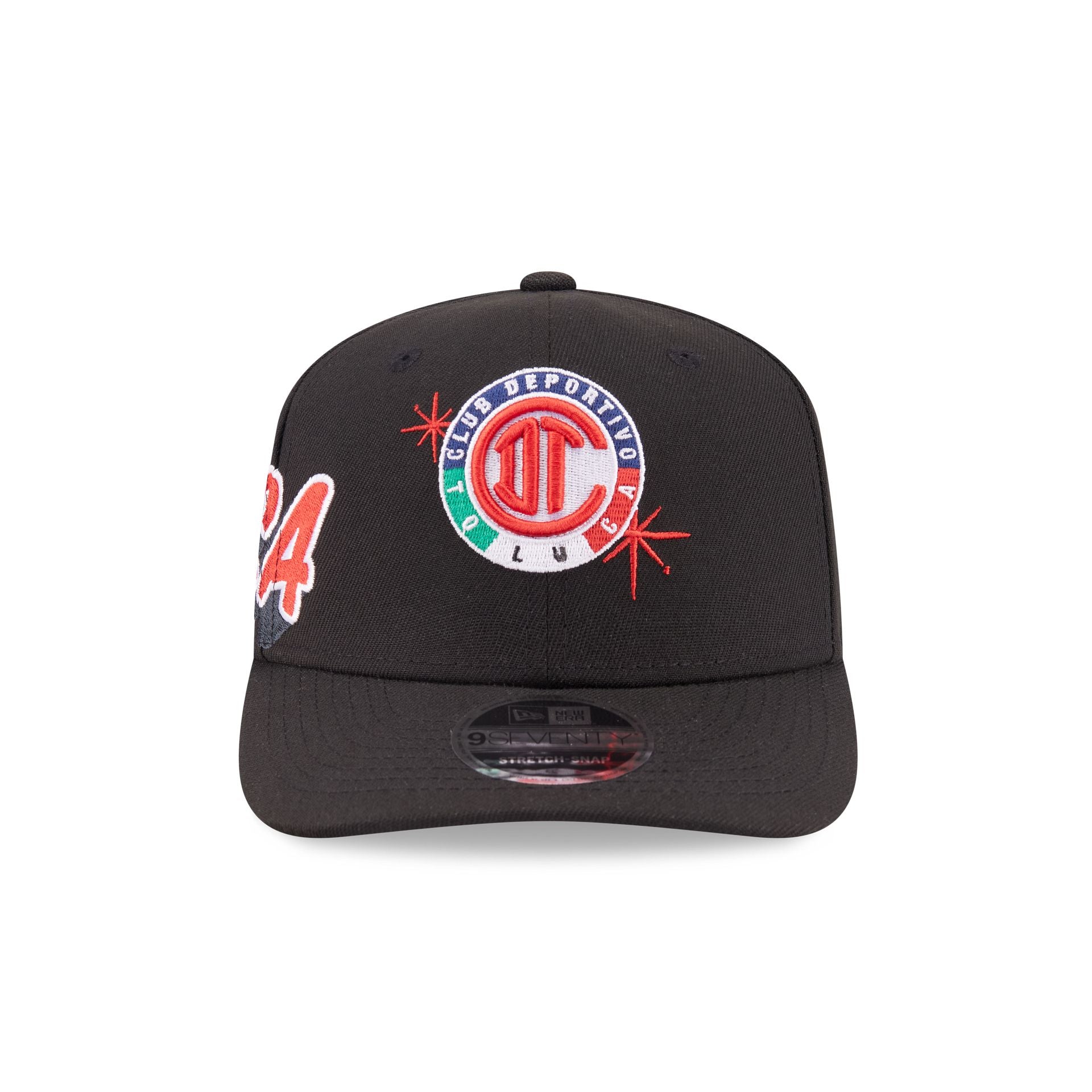 Deportivo Toluca FC Wordmark Side 9SEVENTY Stretch-Snap Hat