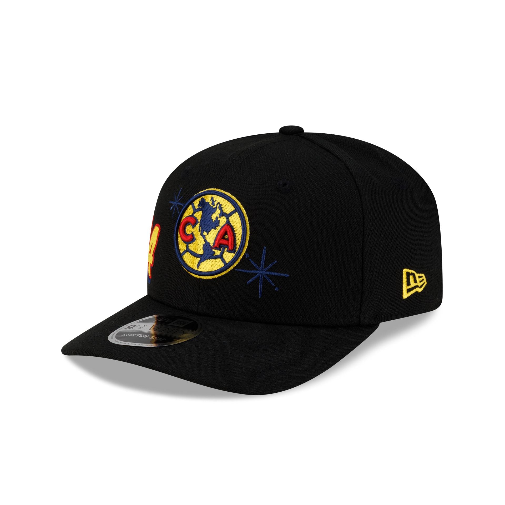 Club América Wordmark Side 9SEVENTY Stretch-Snap Hat