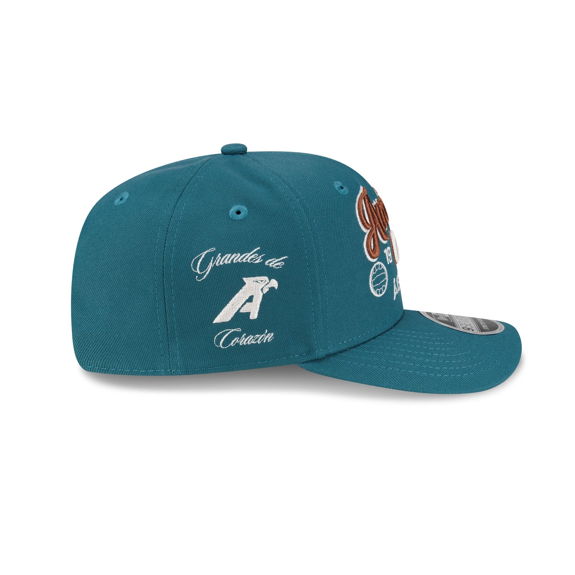 Club América Scripts Green 9SEVENTY Stretch-Snap Hat
