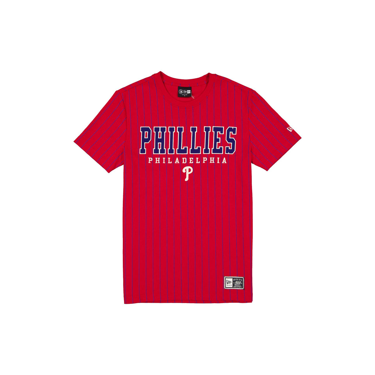 Philadelphia Phillies Throwback Pinstripe Varsity T-Shirt