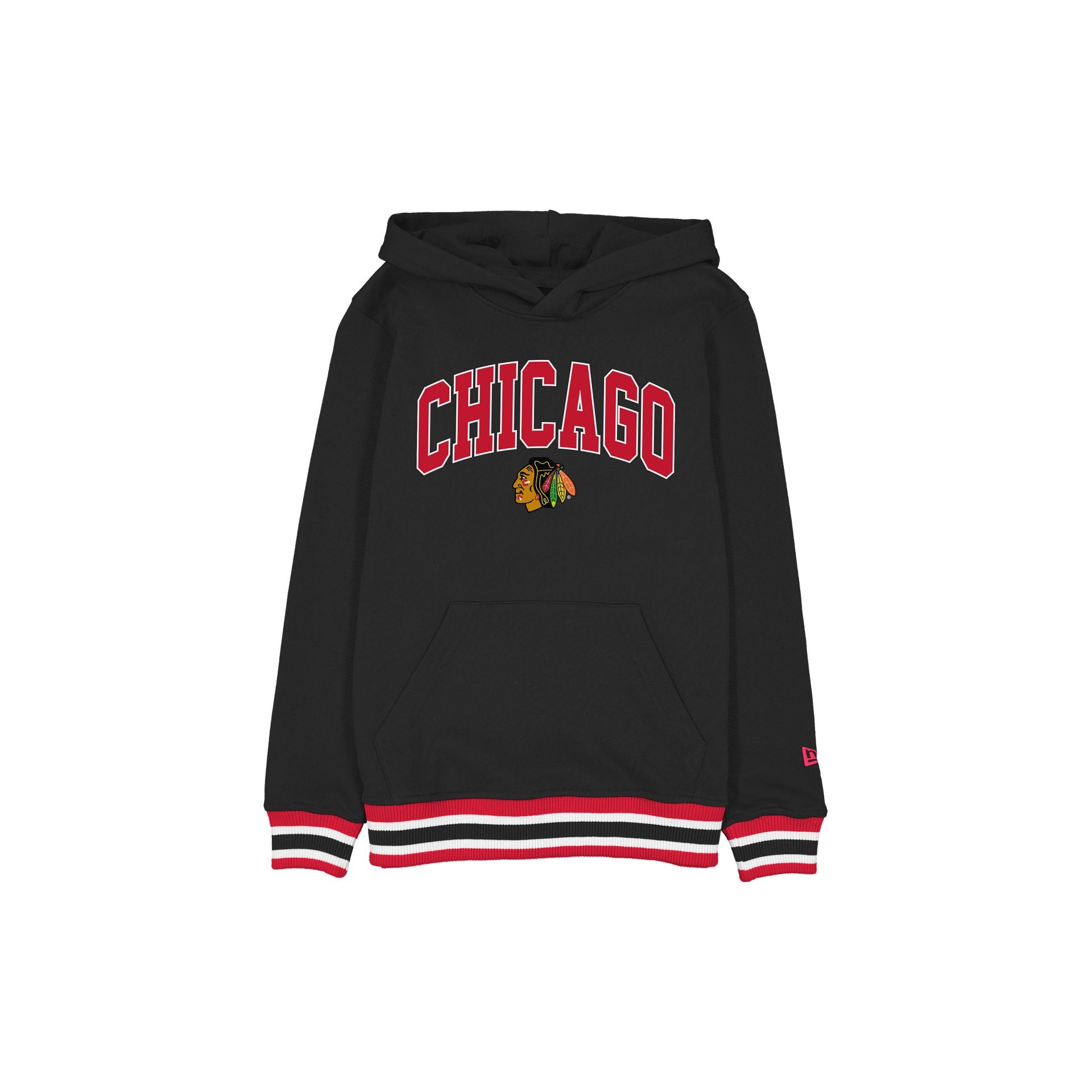 Chicago Blackhawks Boys Stripe Hoodie