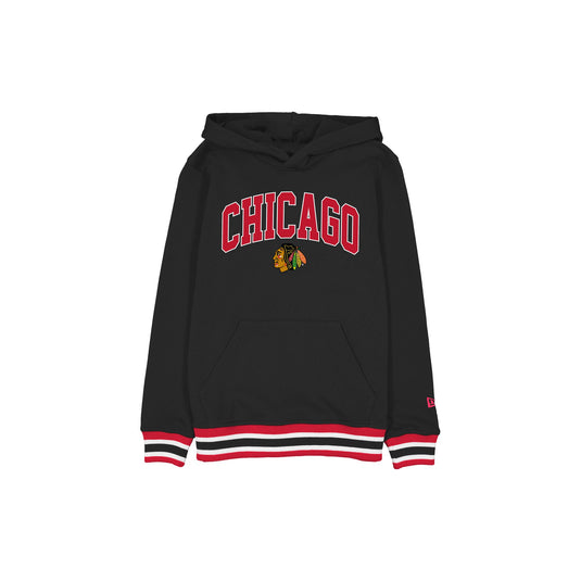 Chicago Blackhawks Boys Stripe Hoodie