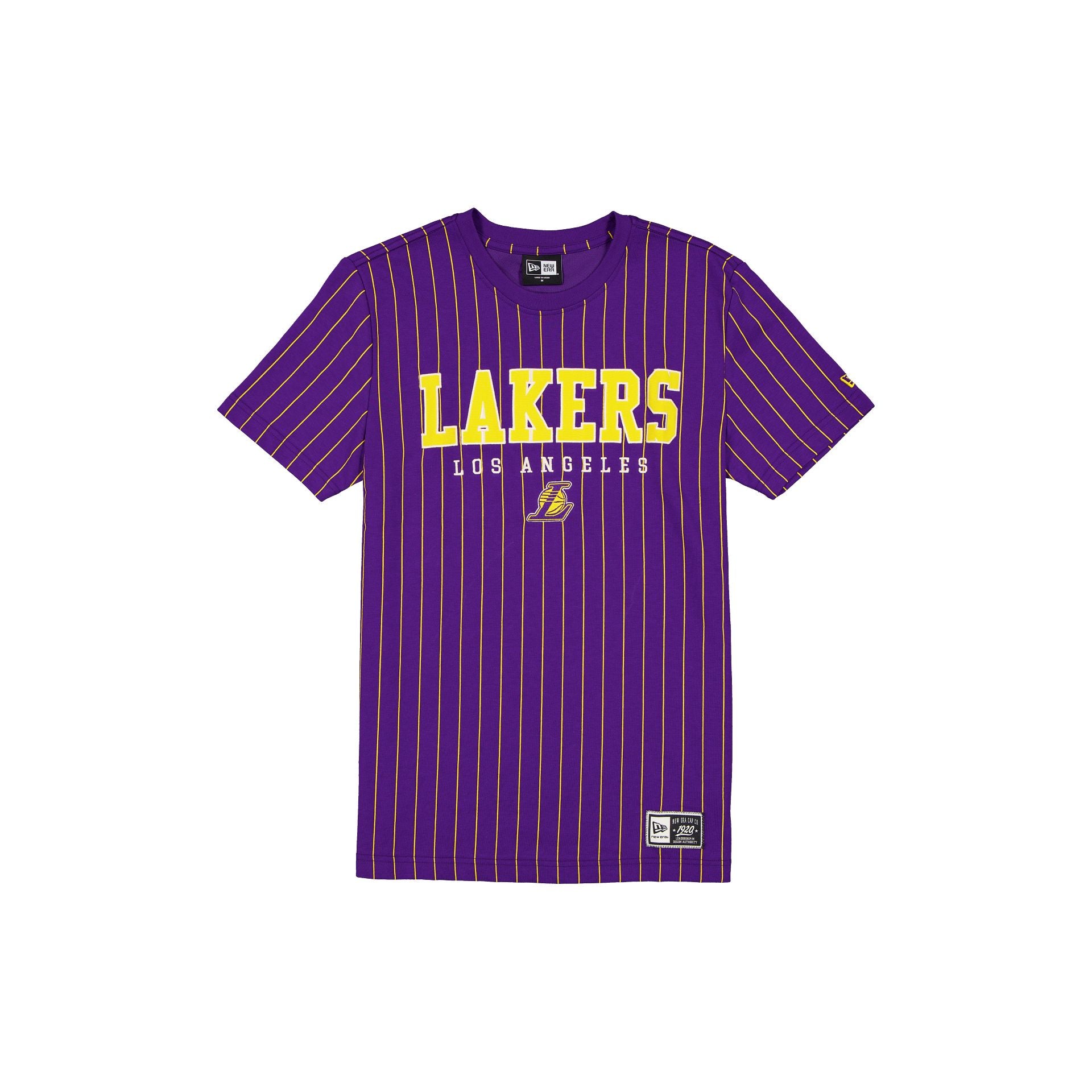 Los Angeles Lakers Throwback Pinstripe Varsity T-Shirt