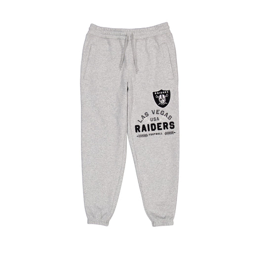Las Vegas Raiders Heather Gray Varsity Sweatpants