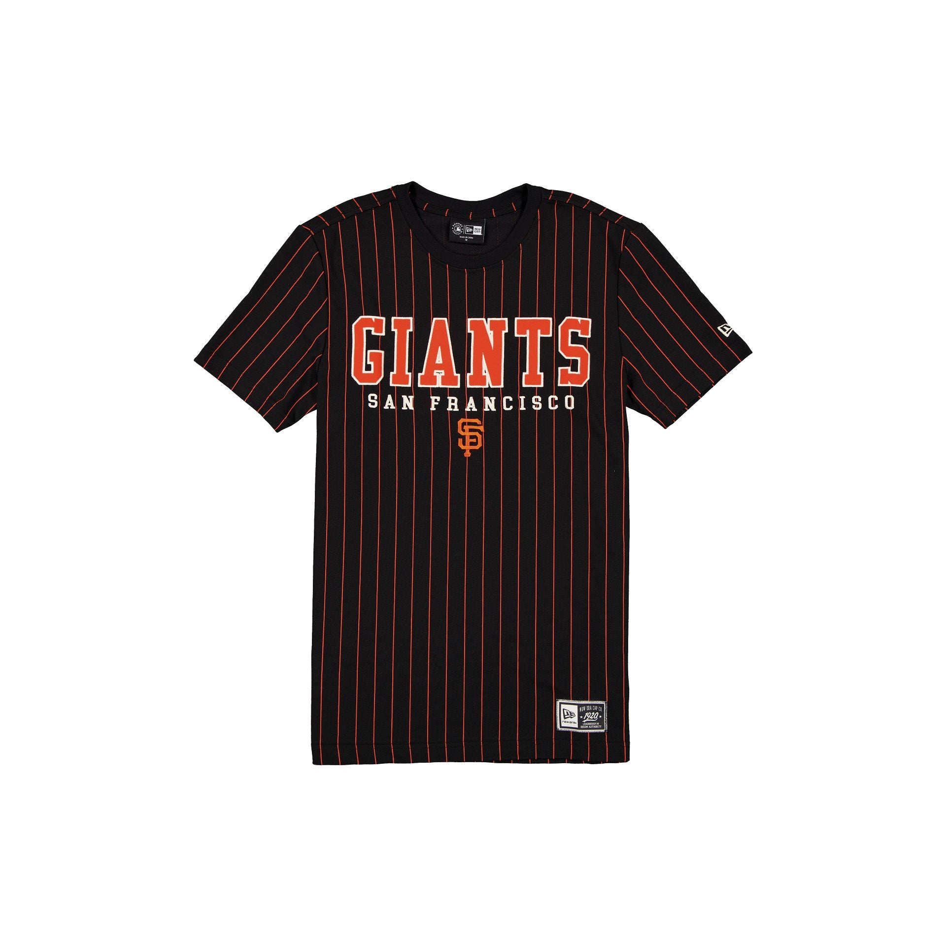 San Francisco Giants Throwback Pinstripe Varsity T-Shirt