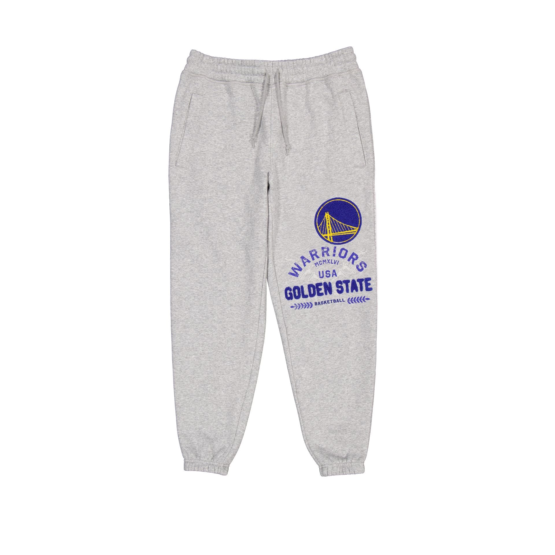 Golden State Warriors Heather Gray Varsity Sweatpants